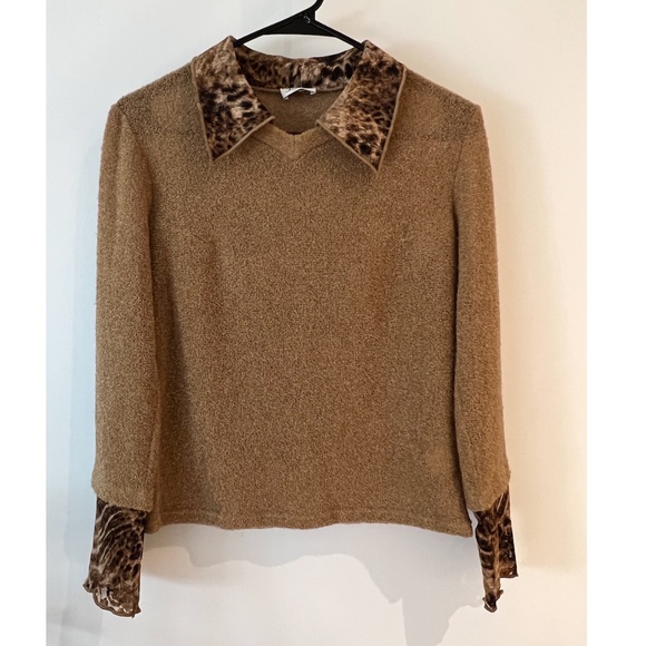 Women's brown sweater Size S - Picture 1 of 4